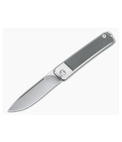 Medford Gentleman Jack Tumbled S35VN Brushed Bolsters PVD Titanium Slip Joint Folder - MKT-059 1