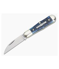 Tidioute Cutlery #06 Pemberton Wharncliffe Dark Blue Bone - GEC-060119-DBJB 1