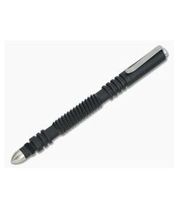 Hinderer Knives Investigator Pen Spiral Aluminum Matte Black - HK-0603 1