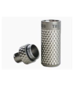 Maratac Piccolo Dimpled Titanium Capsule - MAR-060 1