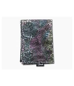 SwankHanks Metallic Reptile Skin Cotton and Microsuede Hank - SH-060 1