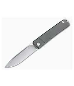 Medford Gentleman Jack Tumbled S35VN Black PVD Titanium Slip Joint Folder - MKT-060 1