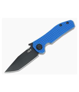 Zero Tolerance 0620 with Custom Blue Grid G10 Scale - ZT-0620-002 1