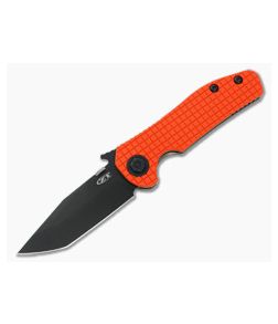 Zero Tolerance 0620 with Custom Orange Grid G10 Scale - ZT-0620-003 1
