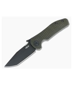 Zero Tolerance 0620 with Custom Green Micarta Grid Scale - ZT-0620-004 1
