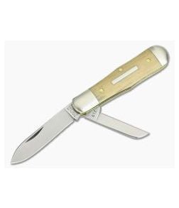 Tidioute Cutlery #06 Pemberton Two-Blade Muslin Micarta - GEC-062219-MM 1