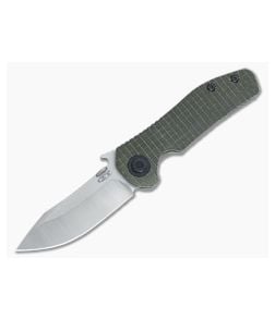 Zero Tolerance 0630 with Custom Green Micarta Grid Scale - ZT-0630-001 1