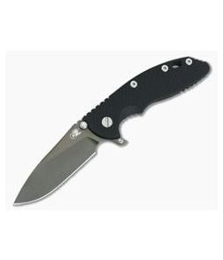 Hinderer XM-18 3.5" GEN 6 Skinny Slicer Stonewash Black DLC 20CV Black G10 Tri-Way Pivot Flipper - HK-0637 1