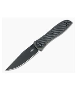 Zero Tolerance 0640BLK Limited Edition Black 20CV Carbon Fiber Titanium Folder - ZT-0640BLK 1