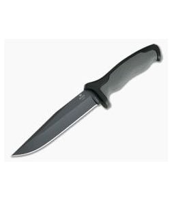Buck Nighthawk Large Gray Cerakote Clip Point Tactical Fixed Blade 650GYS - BU-0650GYS 1