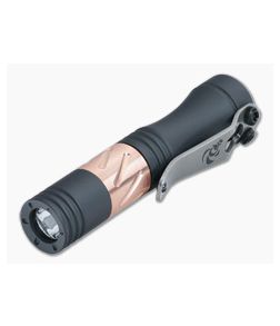 Laulima Metal Craft Hoku Flashlight Sniper Grey Aluminum & Copper 4500K Neutral White LED LMC-065 - LMC-065 1