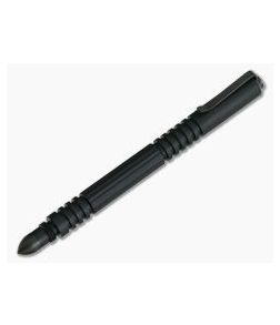 Hinderer Investigator Pen Matte Black Aluminum Black Hardware - HK-0674 1