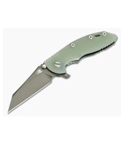 Hinderer Knives XM-18 3.5" Translucent Fatty Wharncliffe Tri-Way Stonewashed DLC Black 20CV - HK-0685 1