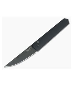 Boker Burnley Kwaiken Black Automatic Knife Black DLC Blade 06EX292 - BO-06EX292 1