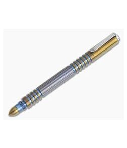 Hinderer Knives Investigator Pen Titanium Bronze Two-Tone - HK-0733 1