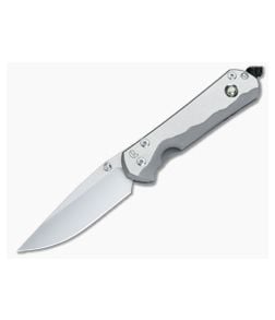 Chris Reeve Large Sebenza 21 Reverse Silver w/Pyrite - CRK-076 1