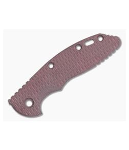 Hinderer Knives XM-18 3.5" Handle Scale Textured Burgundy Canvas Micarta - HK-0761 1