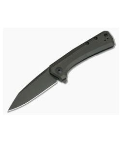 Zero Tolerance 0808 Black DLC Sprint Titanium Frame Lock S35VN Flipper - ZT-0808BLK 1