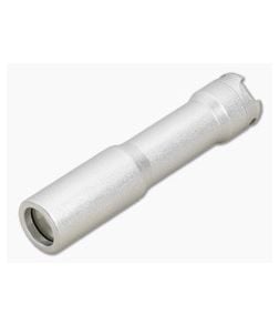 CWF Atom Raw Tumbled Aluminum AAA Flashlight (5000K) - CWF-080 1