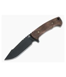 Hinderer Ranch Harpoon Spanto Vintage Series Walnut Parkarized O1 Fixed Blade 0818 - HK-0818 1