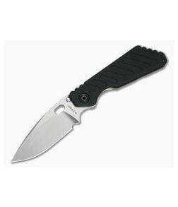 M. Strider Knives SMF Stonewashed XHP Grooved Aluminum Flamed Titanium - MSK-081 1