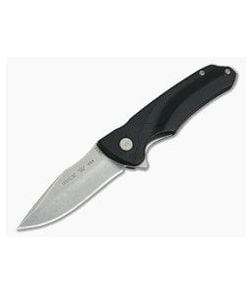 Buck Sprint Select Black GFN Stonewash Blade Bearings Flipper 840BKS1 - BU-0840BKS1 1