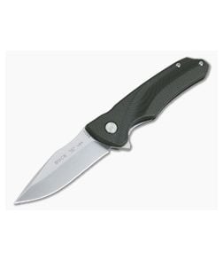 Buck Sprint Select Green GFN Stonewash Blade Bearings Flipper 840GRS - BU-0840GRS 1