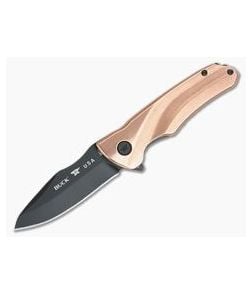 Buck 842 Copper Sprint Legacy LTD Graphite Black Cerakote S35VN Bearing Pivot Flipper 0842CPSLE - BU-0842CPSLE 1