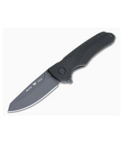 Buck Sprint Ops Flipper Coated S30V Black Canvas Micarta Folder 0843BKS - BU-0843BKS 1