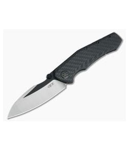 Zero Tolerance 0850CF Sprint Black Carbon Fiber Two-Tone DLC 20CV Folder - ZT-0850CF 1