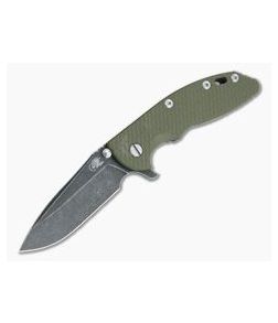 Hinderer XM-18 3.5" OD Green G10 Tri-Way Spear Point Battle Black 20CV 0864 - HK-0864 1