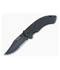 Buck Knives Iceman Black Serrated Clip Point 864BKX - BU-0864BKX 1
