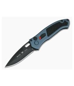 Buck Impact Blue Titanium Cerakote Aluminum Black S30V Automatic 898BLS1 - BU-0898BLS1 1