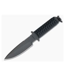 M. Strider Knives MT Mod 10 Black Cord Wrap Handle Black PSF27 Steel - MSK-089 1