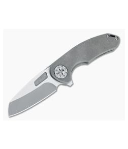 Curtiss Knives F3 Medium Two-Tone XHP Wharncliffe Flipper Standard Slim Folder - CK-08 1