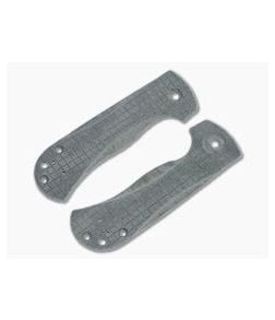 Custom Green Micarta Grid Handle Scale Set for ZT 0909 - AC-0909HNDL-002 1