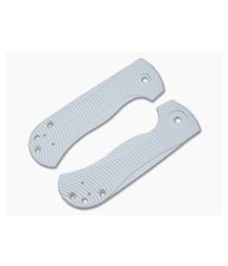 Custom White G-10 Handle Scale Set for ZT 0909 - AC-0909HNDL-003 1