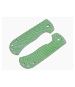 Custom Green G-10 Handle Scale Set for ZT 0909 - AC-0909HNDL-004 1