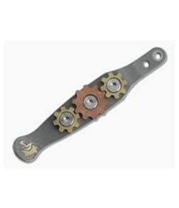 Hinderer Gear Clip Working Finish Titanium Pocket Clip 0917 - HK-0917 1
