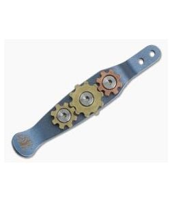 Hinderer Gear Clip Blue Titanium Pocket Clip 0918 - HK-0918 1