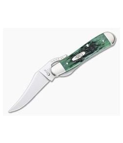 Case RussLock with Clip Bermuda Green Bone Pocket Worn - CA-09743 1