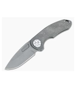 Curtiss Knives F3 Medium Dark Stonewashed XHP Slicer Non-Flipper Standard Slim Folder - CK-09 1