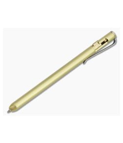 Boker Plus Rocket Oval Bolt Pen Brass 09BO062 - BO-09BO062 1
