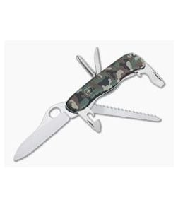 Victorinox One Hand Trekker Camo Locking Swiss Army Knife 0.8463.MW94-X1 - VN-0.8463.MW94-X1 1