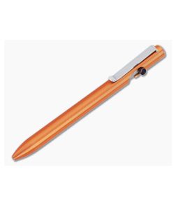 Tactile Turn Standard Bolt Action Pen Aluminum Orange TiMascus Bolt - TT-10-BA1-AAL-ORA-DAM 1