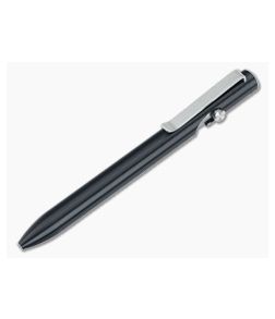 Tactile Turn Short Bolt Action Pen Aluminum Black - TT-10-BA2-AAL-BLA 1