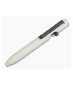 Tactile Turn Mini Bolt Action Pen White G10 - TT-10-BA3-GTW-DLC 1