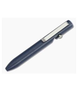 Tactile Turn Mini Bolt Action Pen Tecaform Blue - TT-10-BA3-TEC-TTM 1
