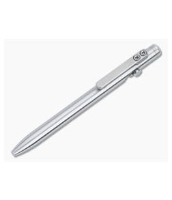 Tactile Turn Slim Bolt Action Pen Short Titanium Ink Pen - TT-10-SB2-TTM-TTM 1