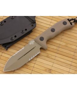 Microtech Crosshair Tan Dual Edge - MT-101-2TA 1